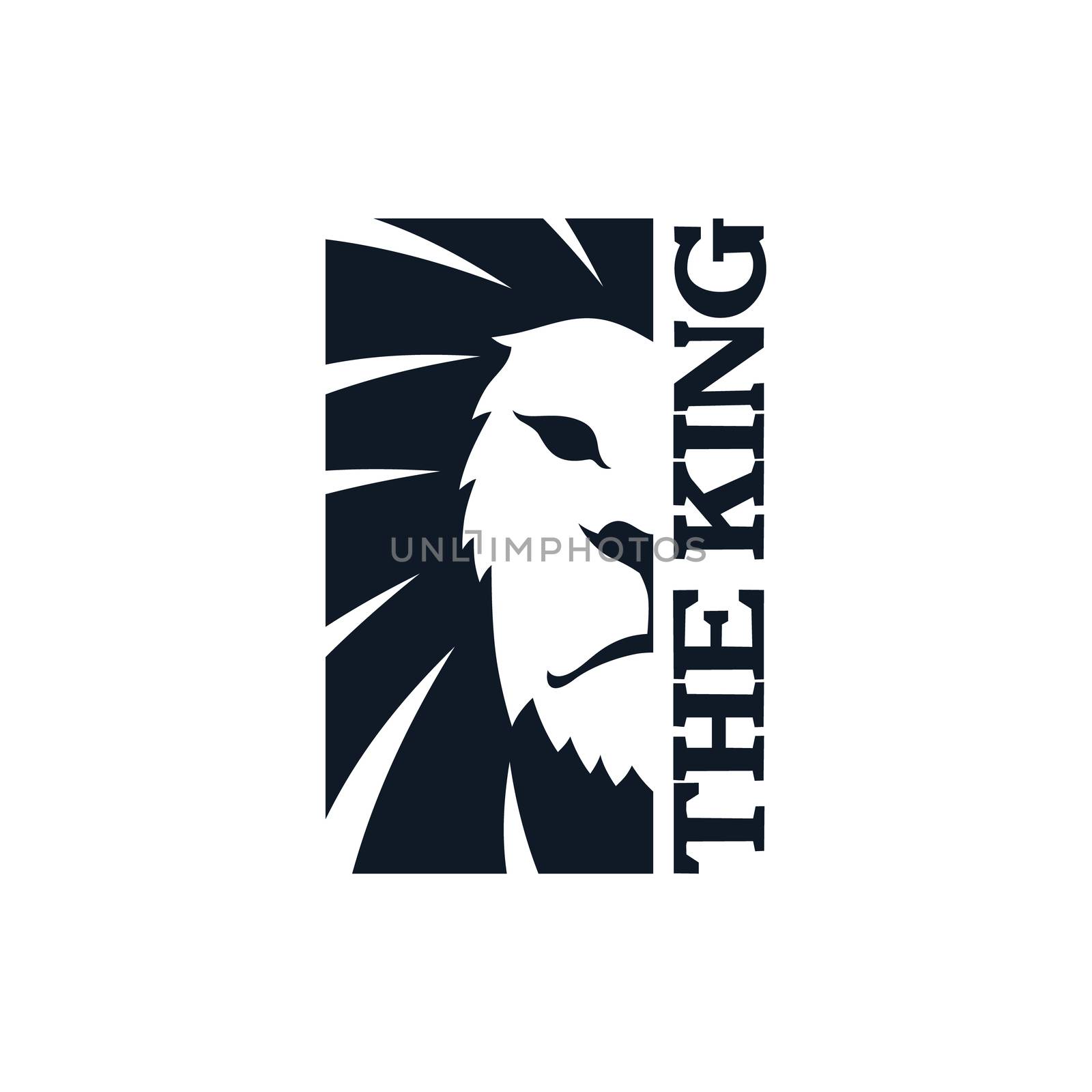 lion head template by vector1st