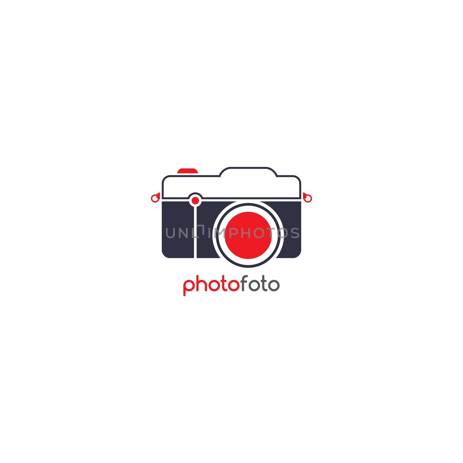 photography logo template theme by vector1st