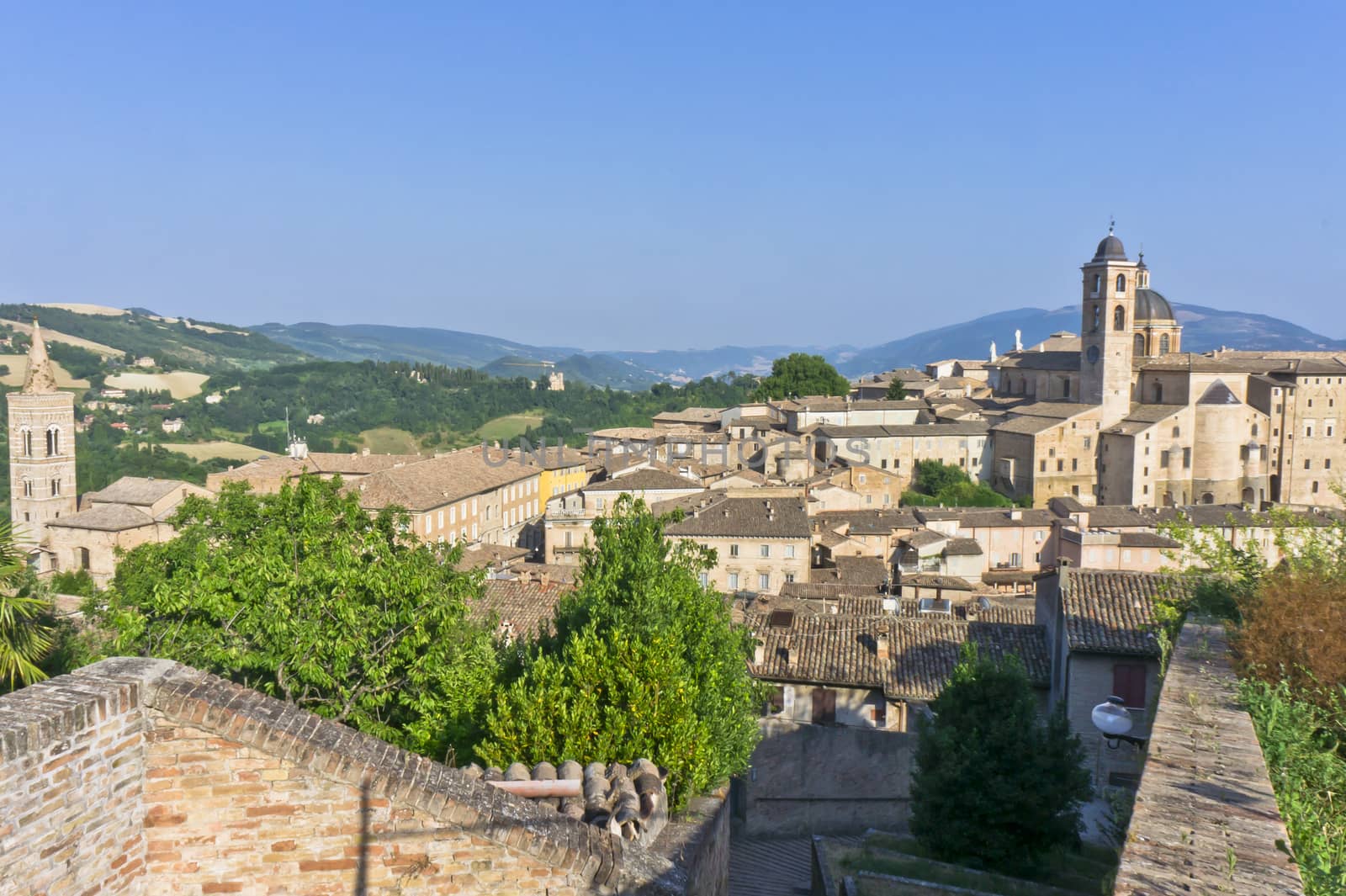 Urbino, Italy, Europe by giannakisphoto