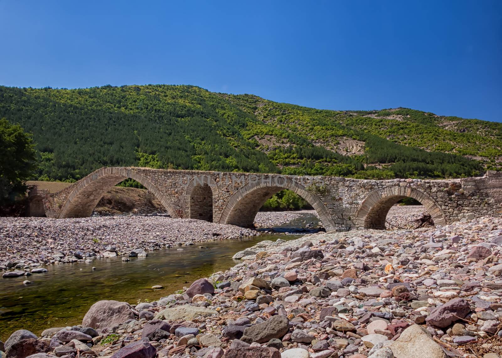 Old Roman stone bridge by EdVal