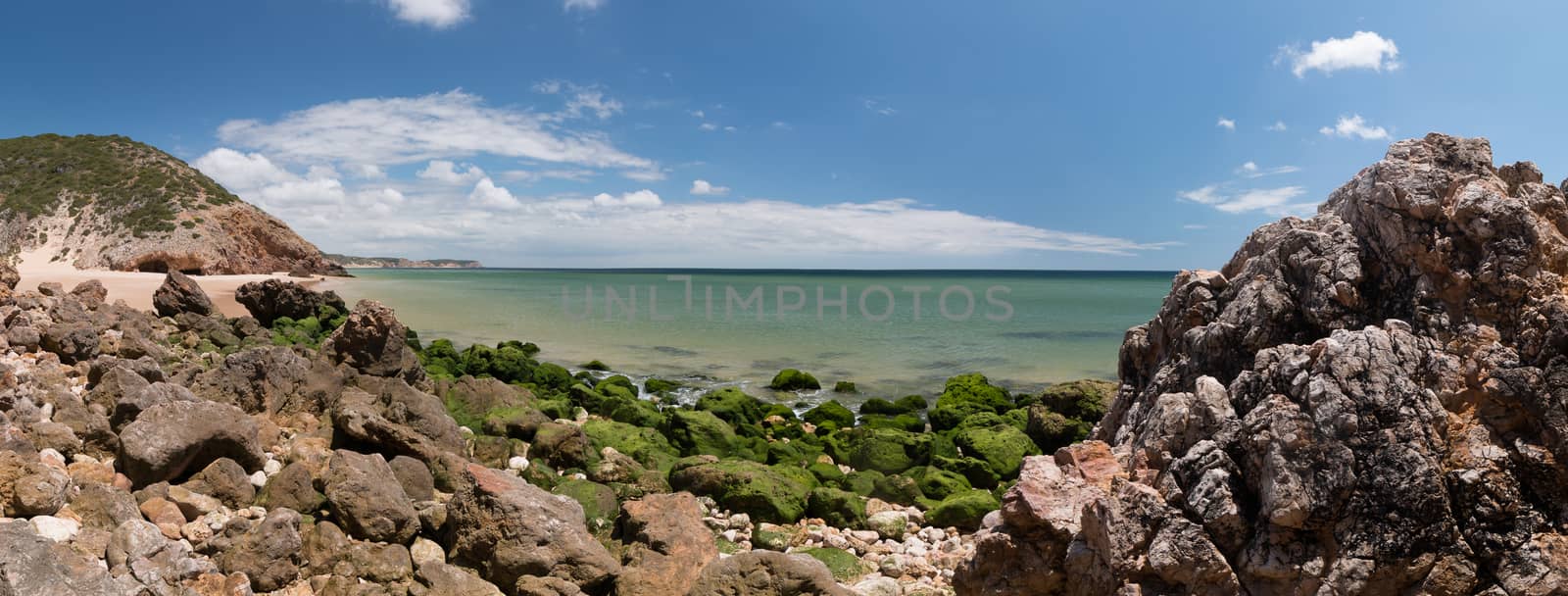 Isolated beach by membio