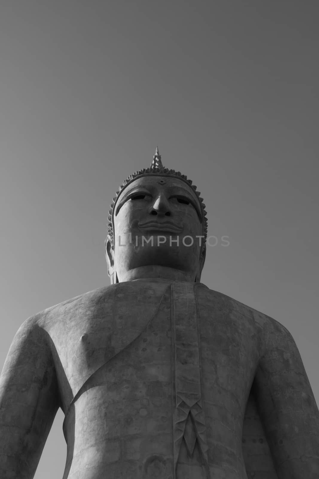 Big Buddha Mountain Manorom Mukdahan province.