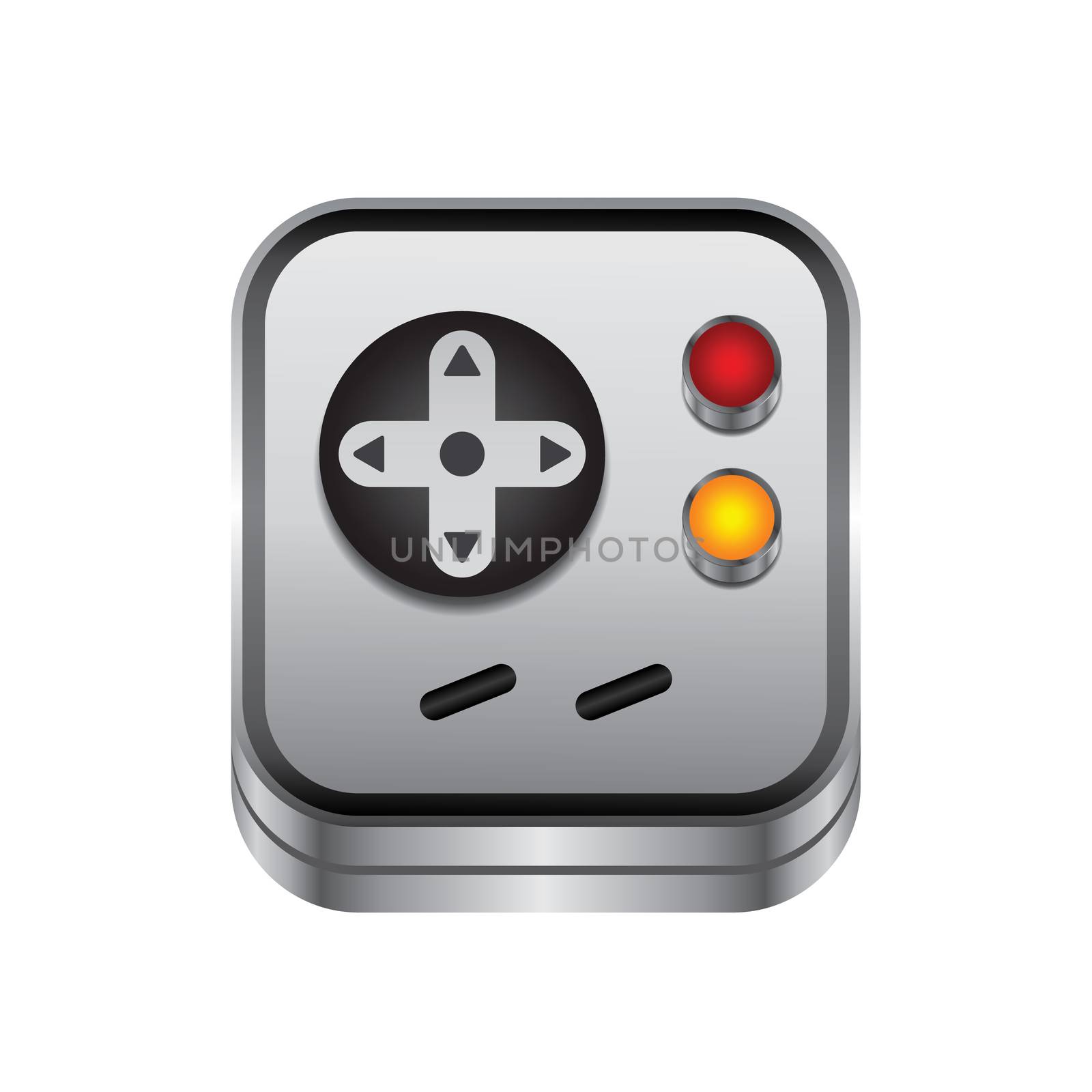 game console button by vector1st