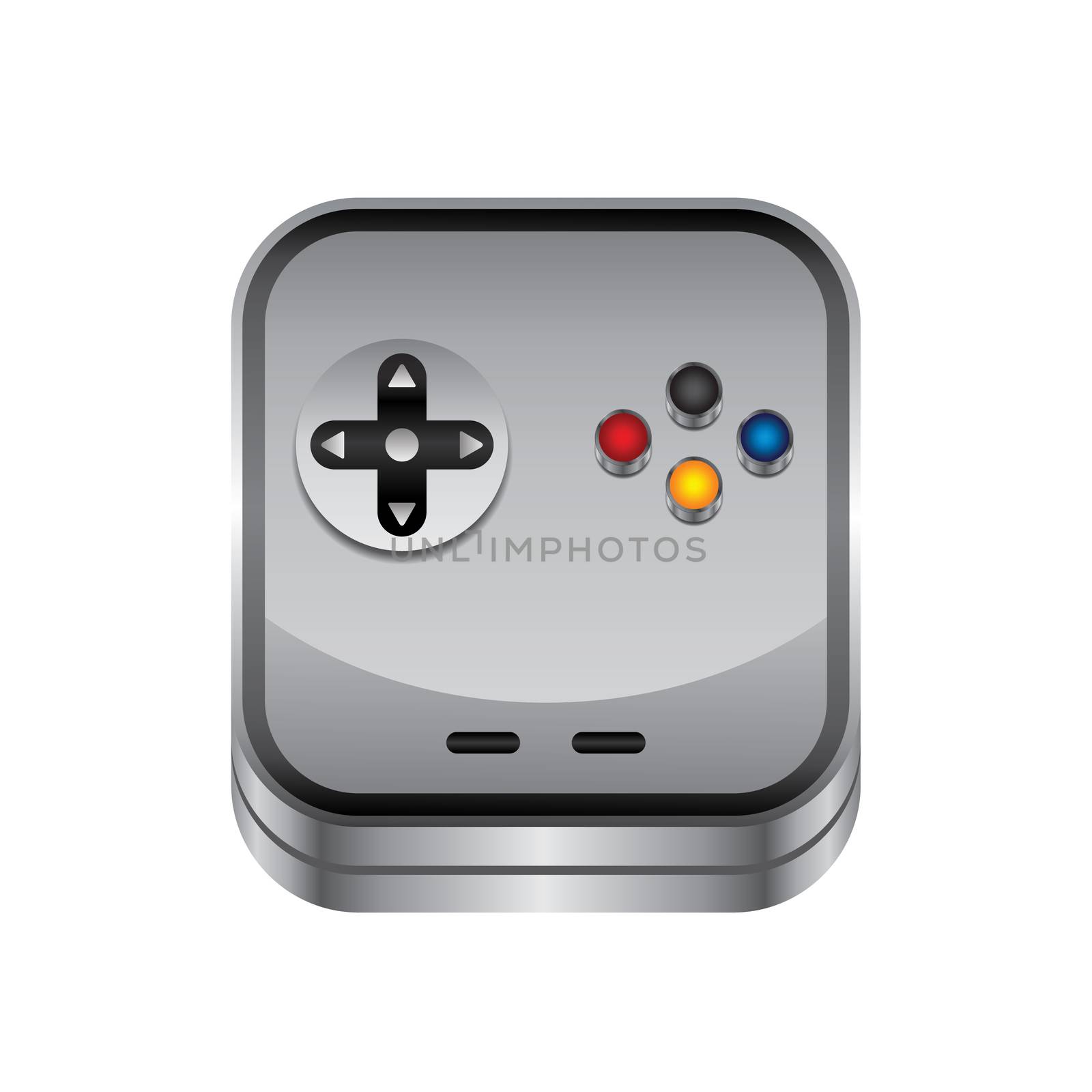 game console button by vector1st