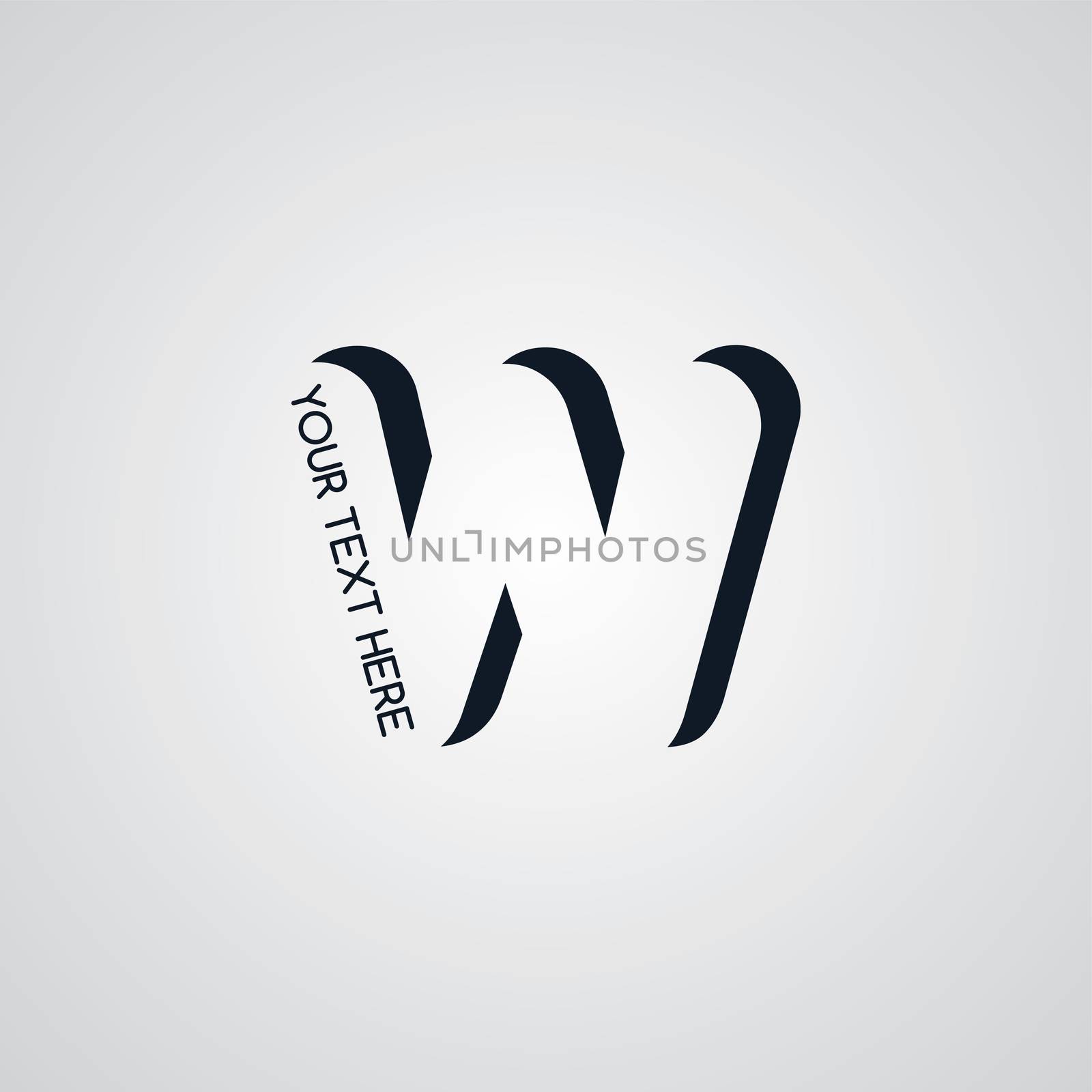 letter theme logotype by vector1st