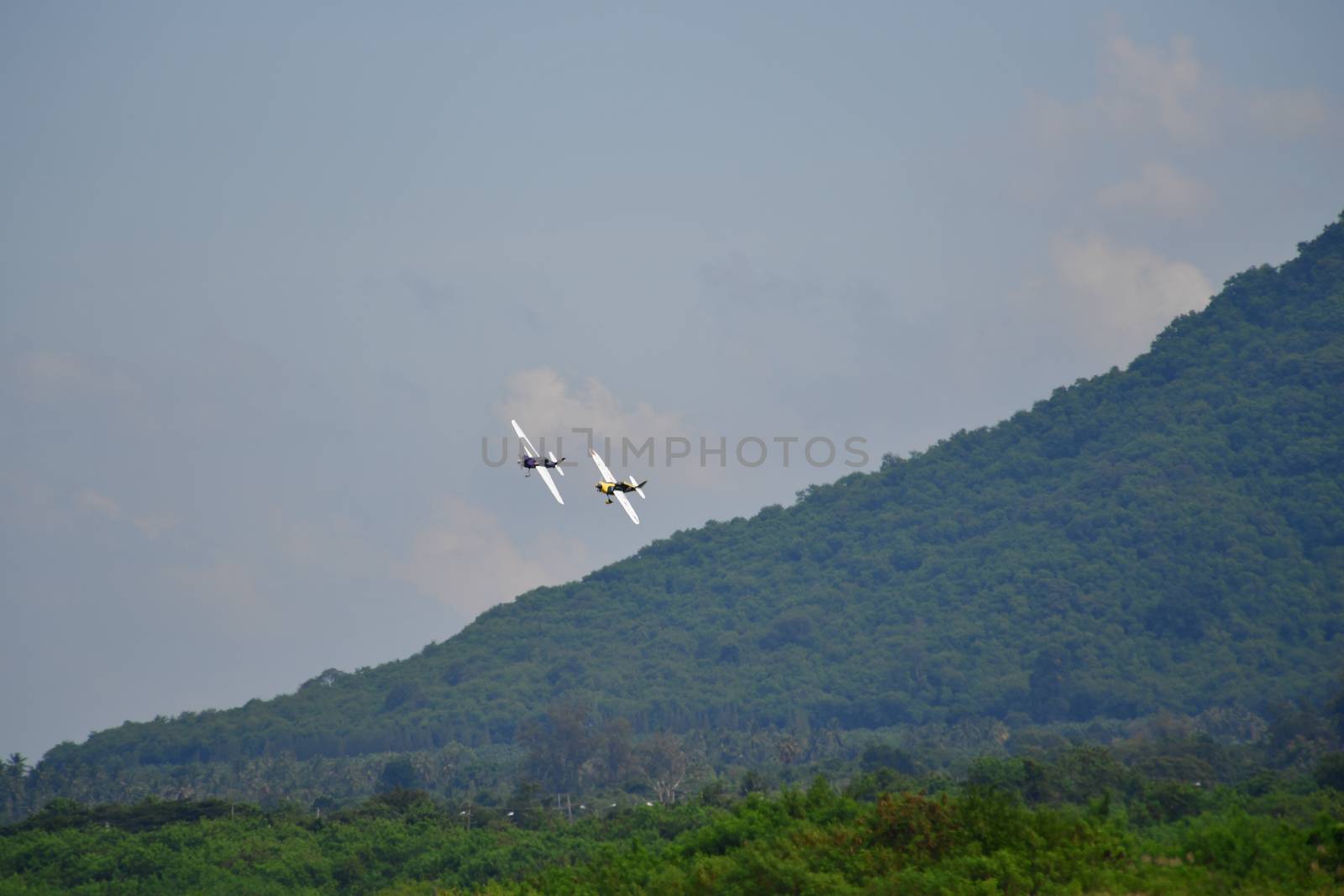 CHONBURI - NOVEMBER 20 : Justin Phillipson pilot of USA with Shoestring aircraft in Air Race 1 Thailand at U-Tapao International Airport on November 20, 2016 in Chonburi, Thailand.