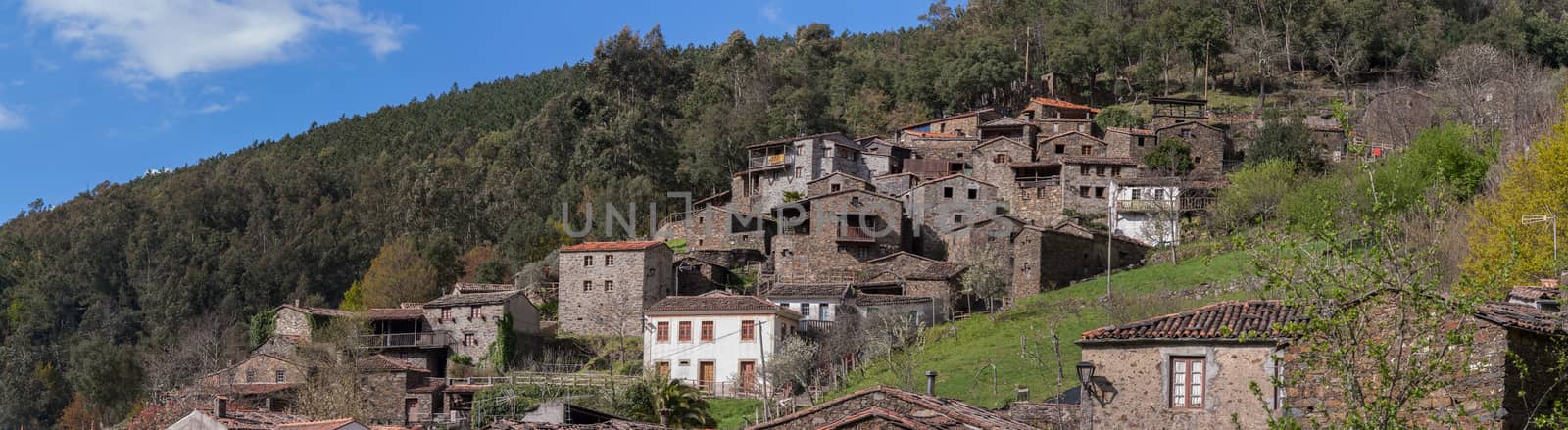 The schist village of Candal located near Lousa, Portugal.