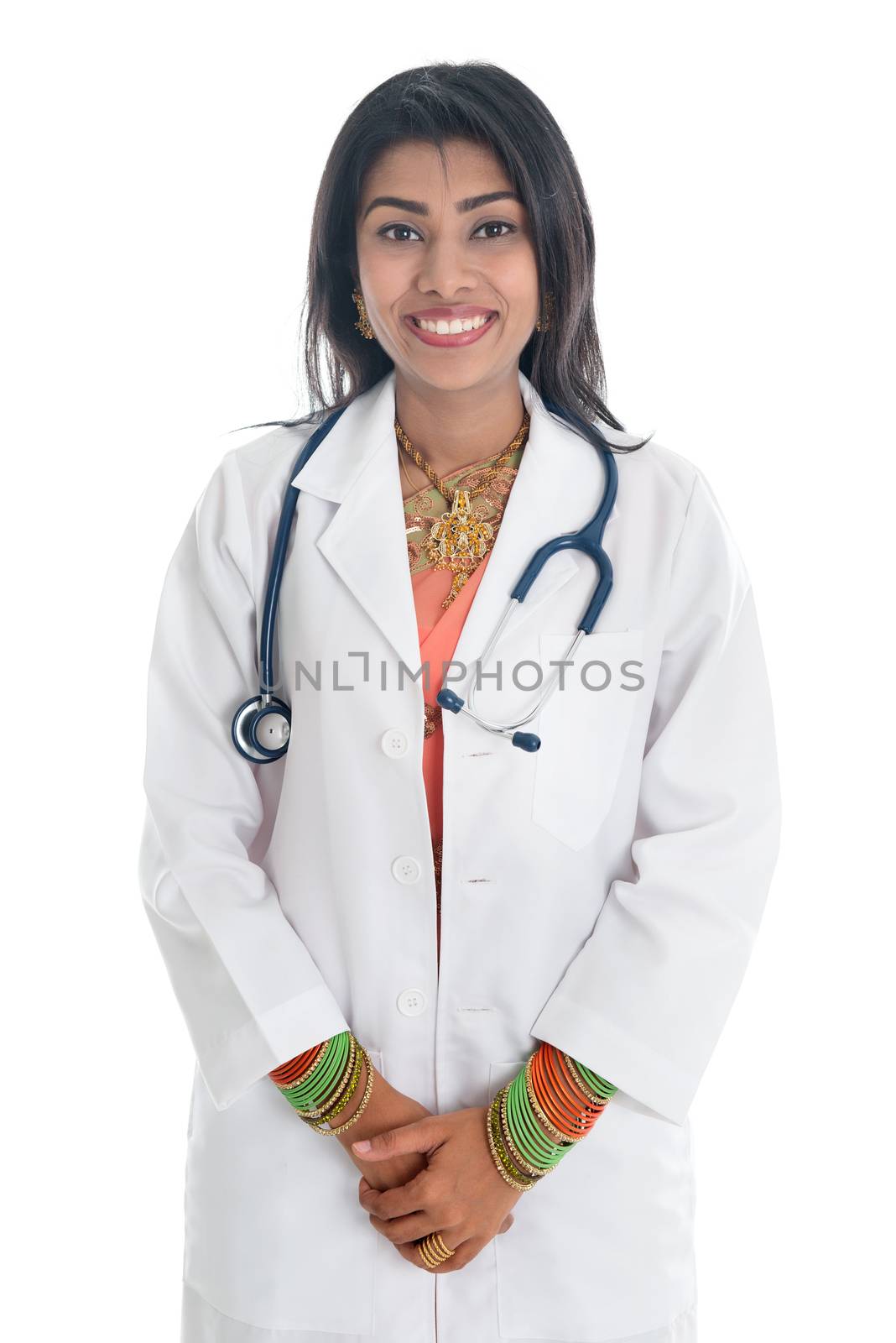 Indian female medical doctor. by szefei