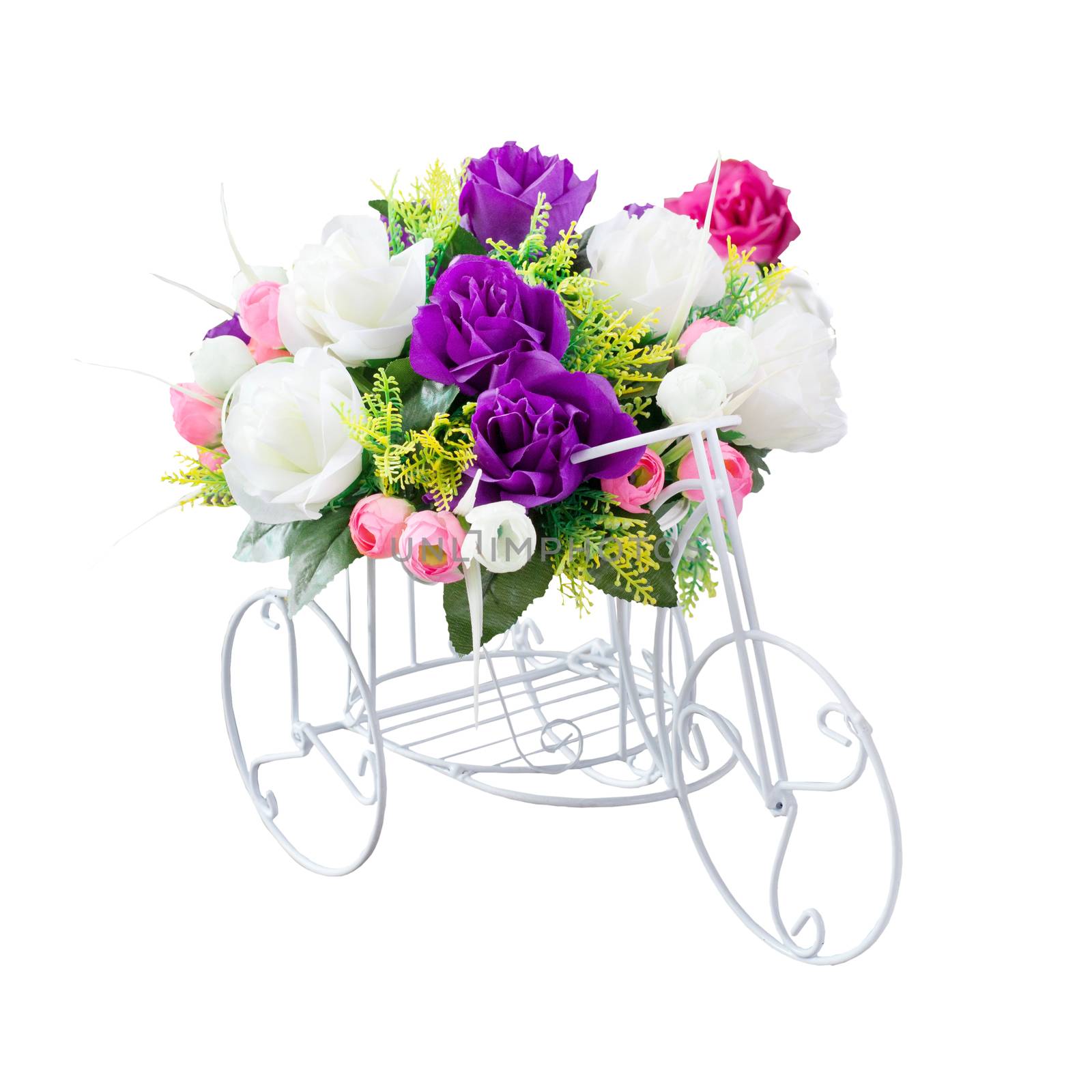 bouquet flower and hand made bicycle form use for multipurpose by khunaspix