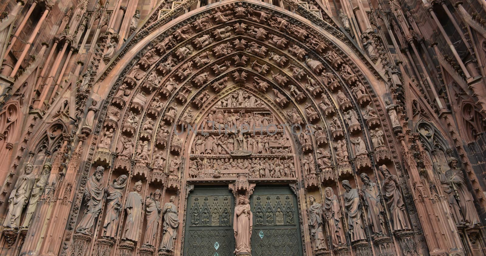 Cathedral Notre Dame of Strasbourg, Cathedral Notre Dame of Strasbourg, Bas Rhin, Alsace, France