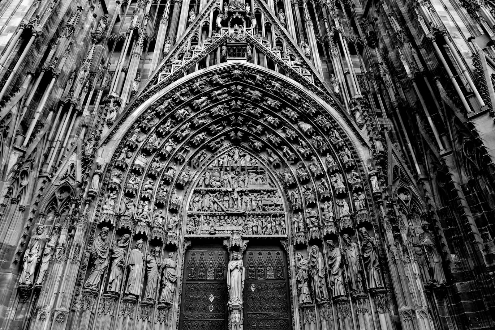 Cathedral Notre Dame of Strasbourg, Cathedral Notre Dame of Strasbourg, Bas Rhin, Alsace, France