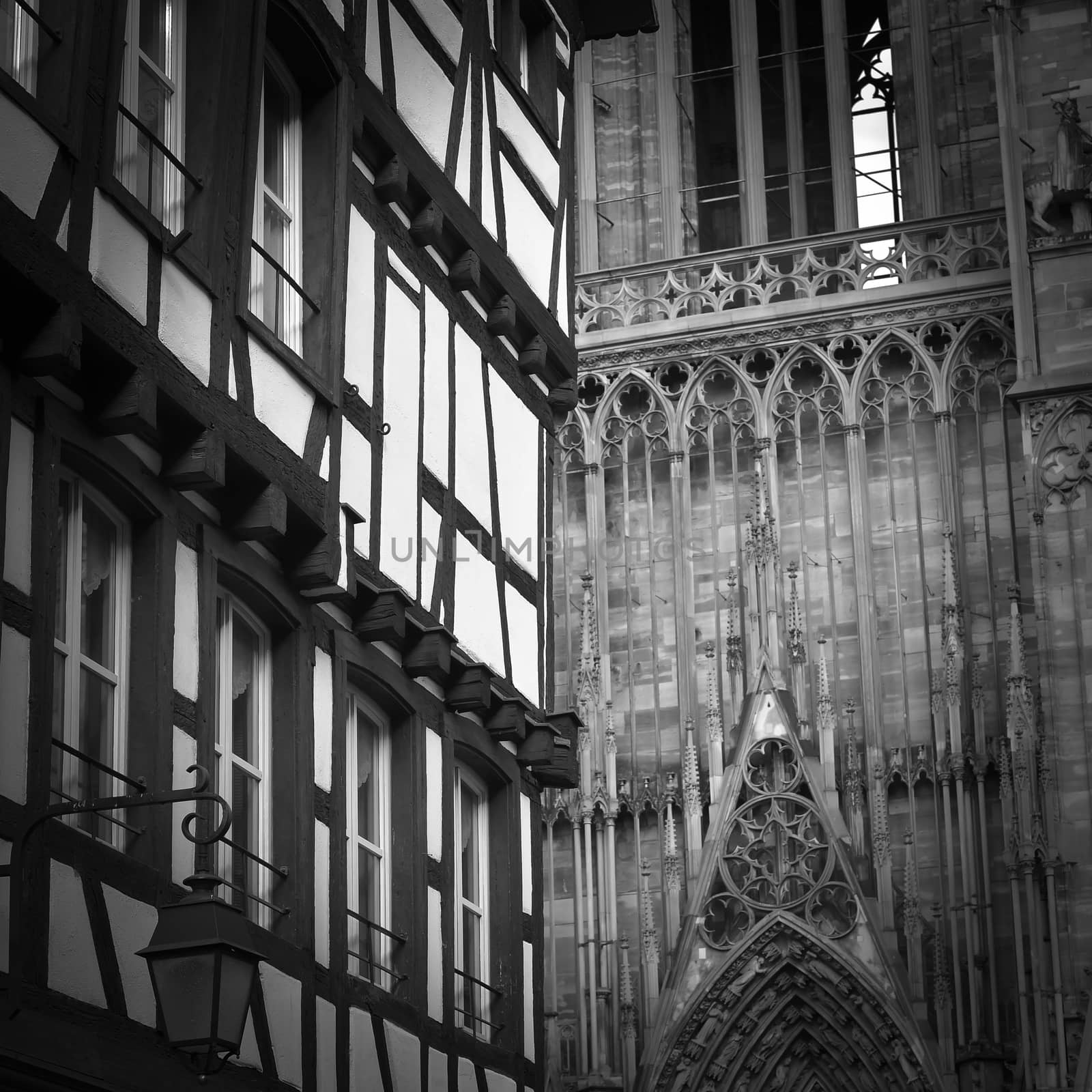 Cathedral Notre Dame of Strasbourg, Cathedral Notre Dame of Strasbourg, Bas Rhin, Alsace, France