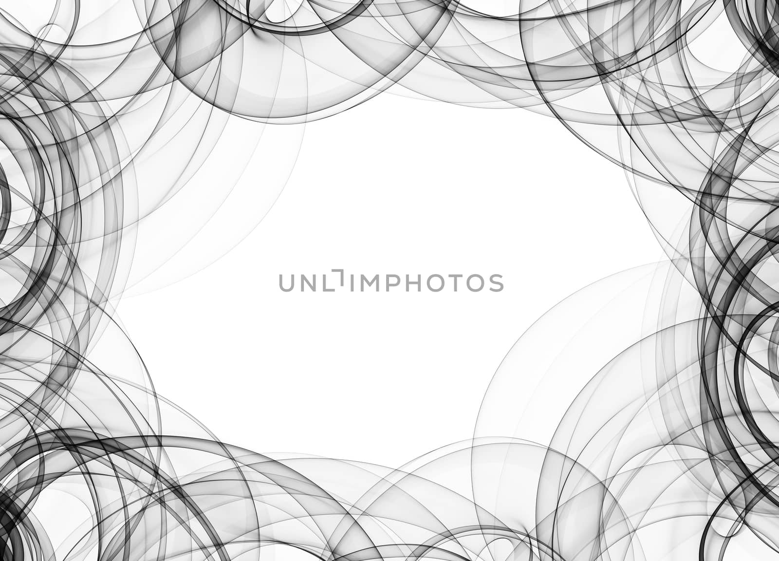 abstract black flame smoke frame over white background with copyspace for your text and design by skrotov