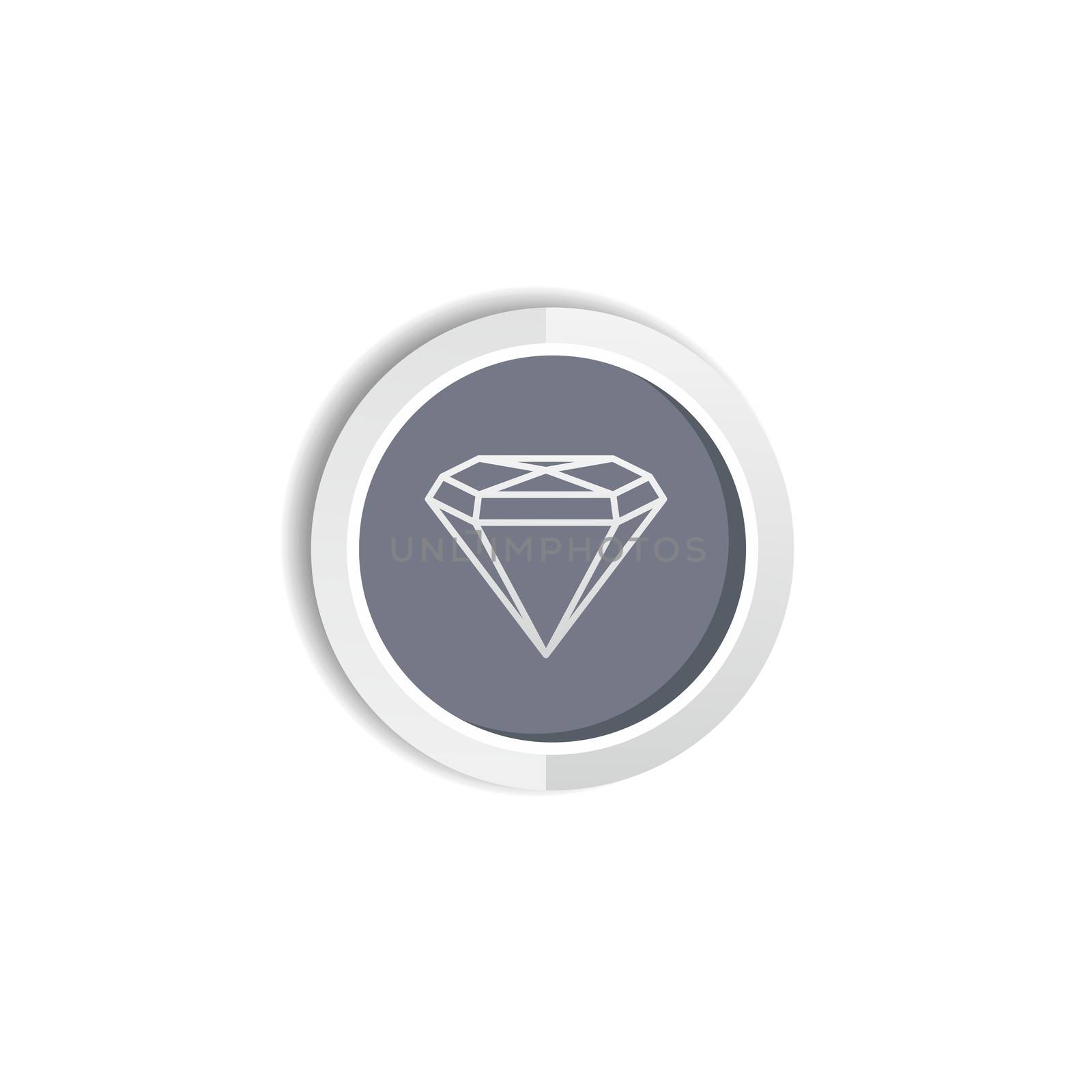 diamond jewelry gemstone theme vector art illustration