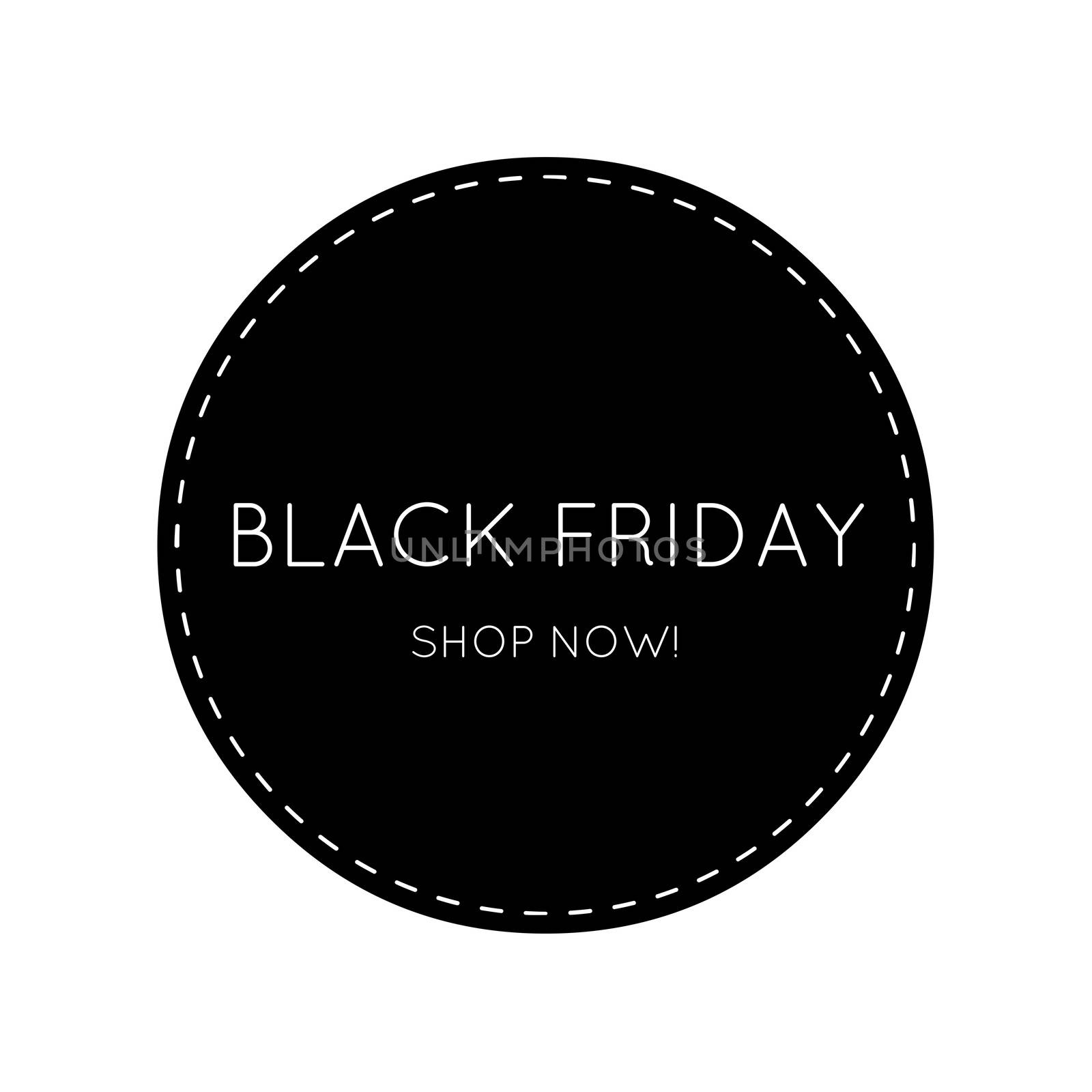 Black Friday luxury typography sign for your creative project