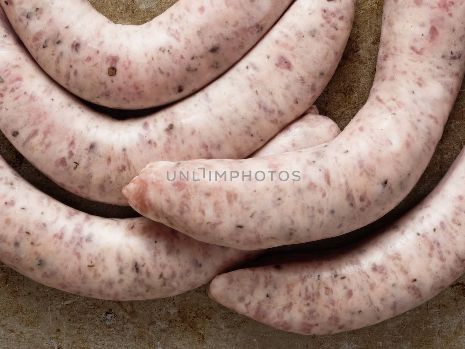 rustic uncooked italian pork sausage by zkruger