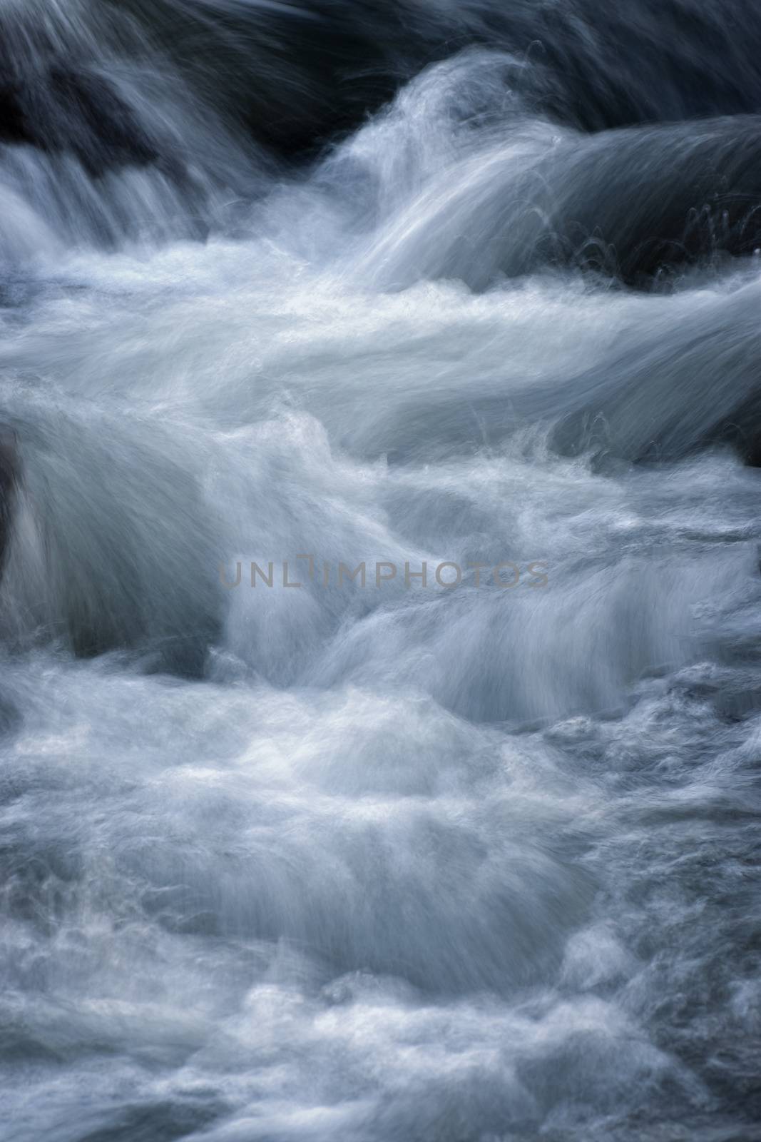 abstract background or texture white water rapids