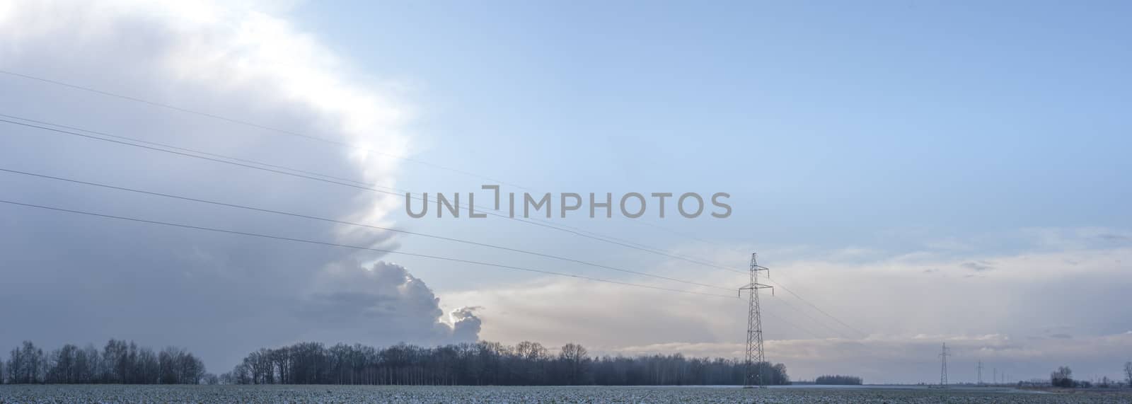blue sky, natural clouds, nature series