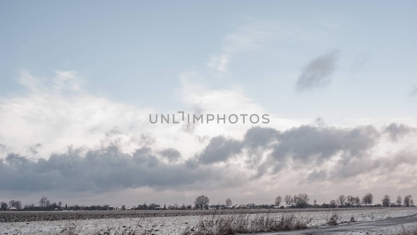 blue sky, natural clouds, nature series