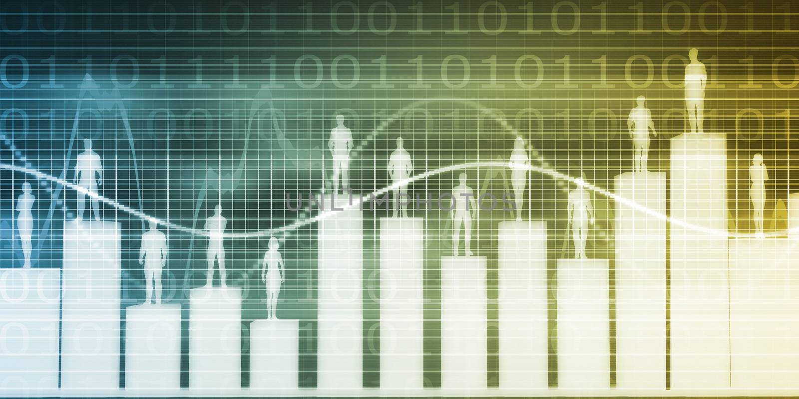 User Demographics and a Business Population Data Results