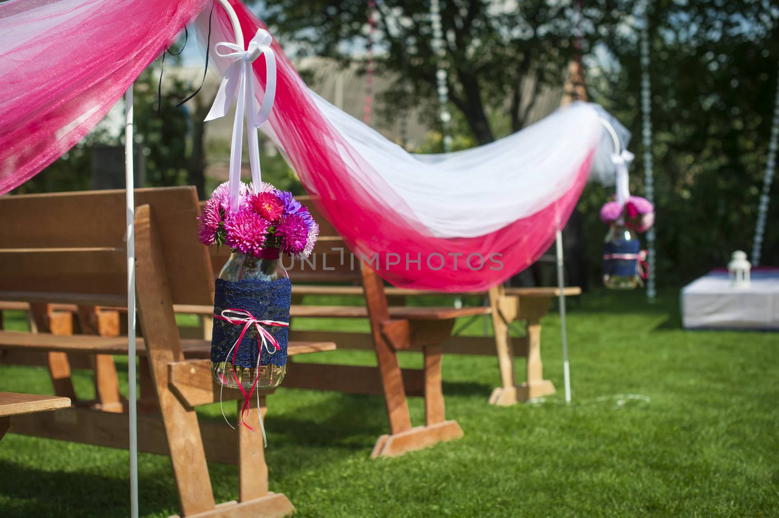 weedding table decoration and floral 