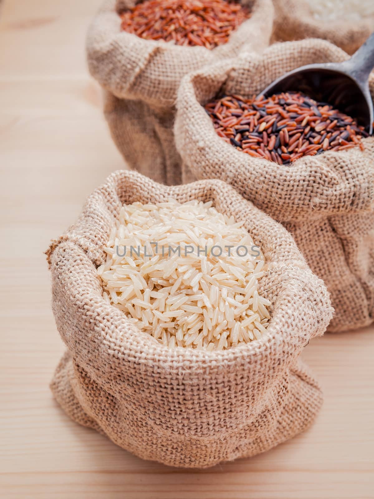 Mixed whole grain traditional thai rices best rices for healthy  by kerdkanno