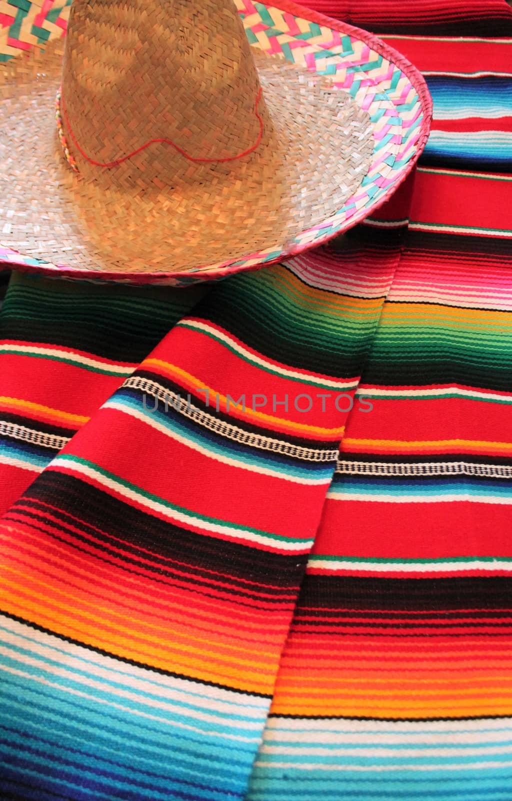 Mexico Mexican traditional cinco de mayo rug poncho fiesta background with stripes  by cheekylorns