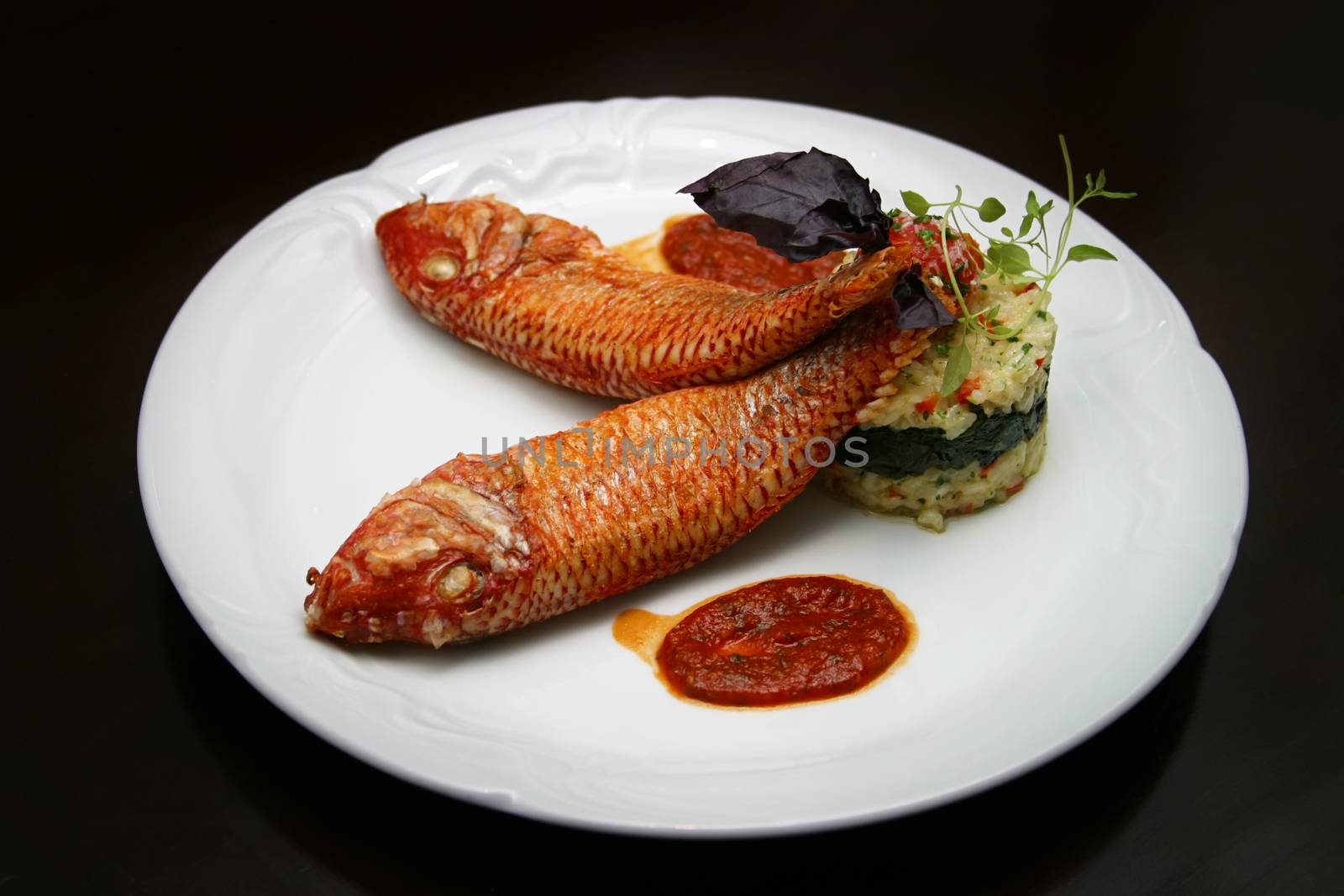 Dish from a fish