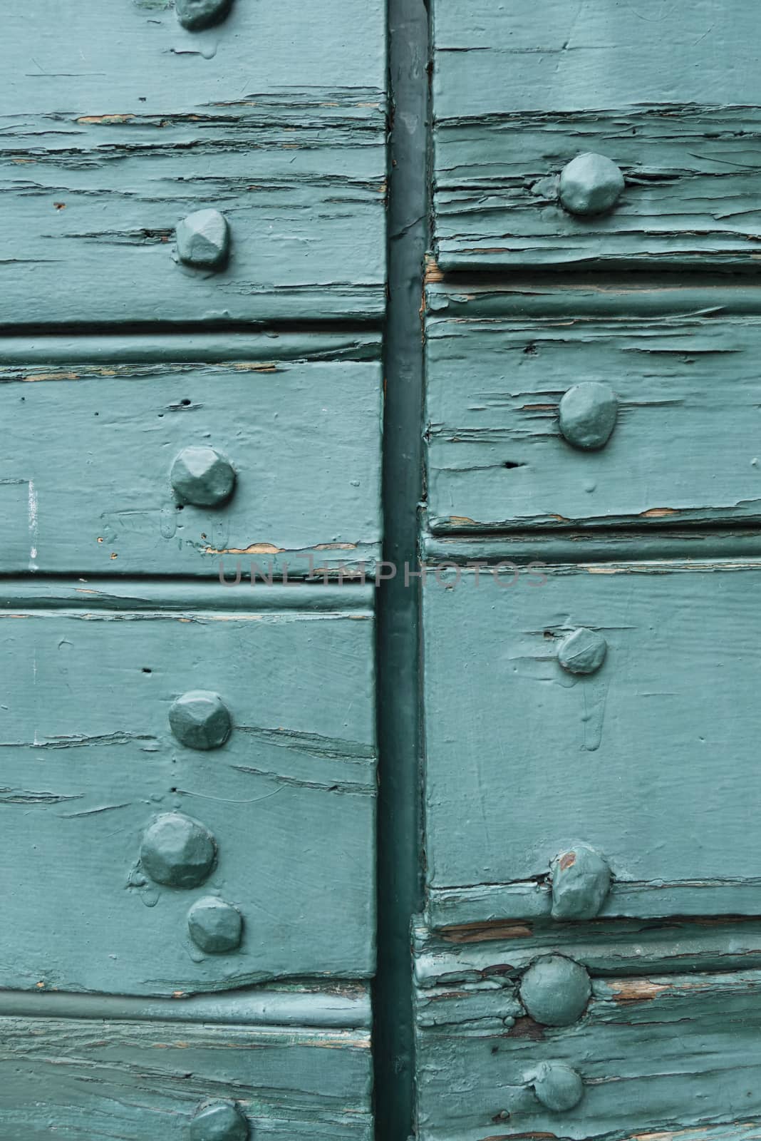 Closed Wood gate doors by AlessandroZocc