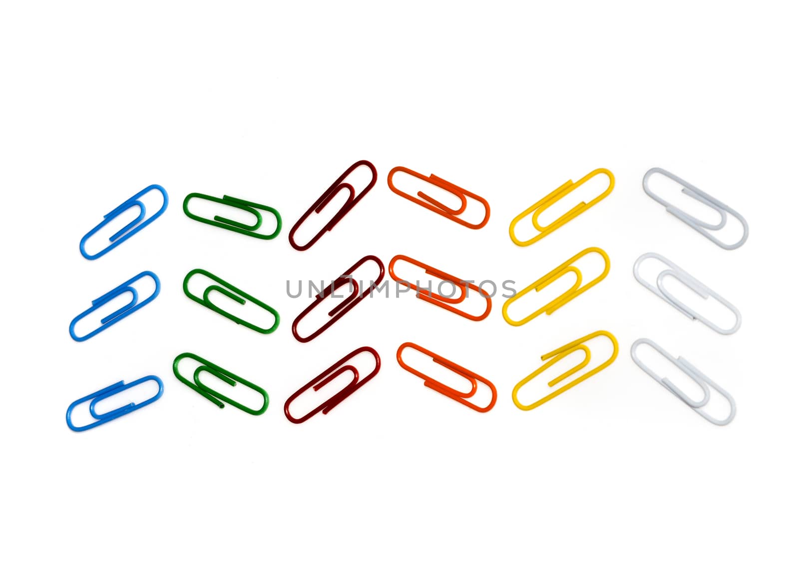 Color photo paperclips by EdVal