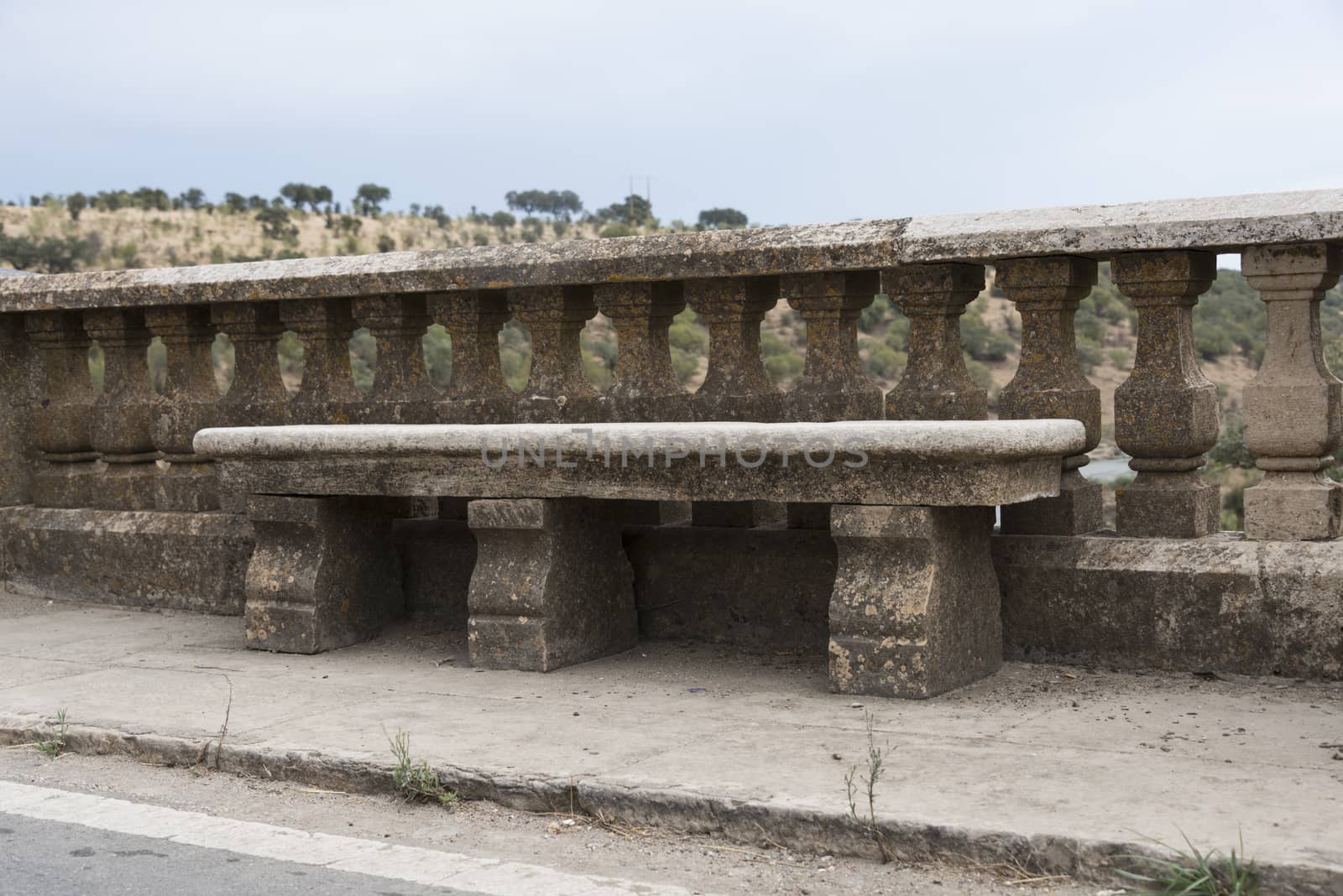 ponte do ardilla from 1895 in alentejo near Moura