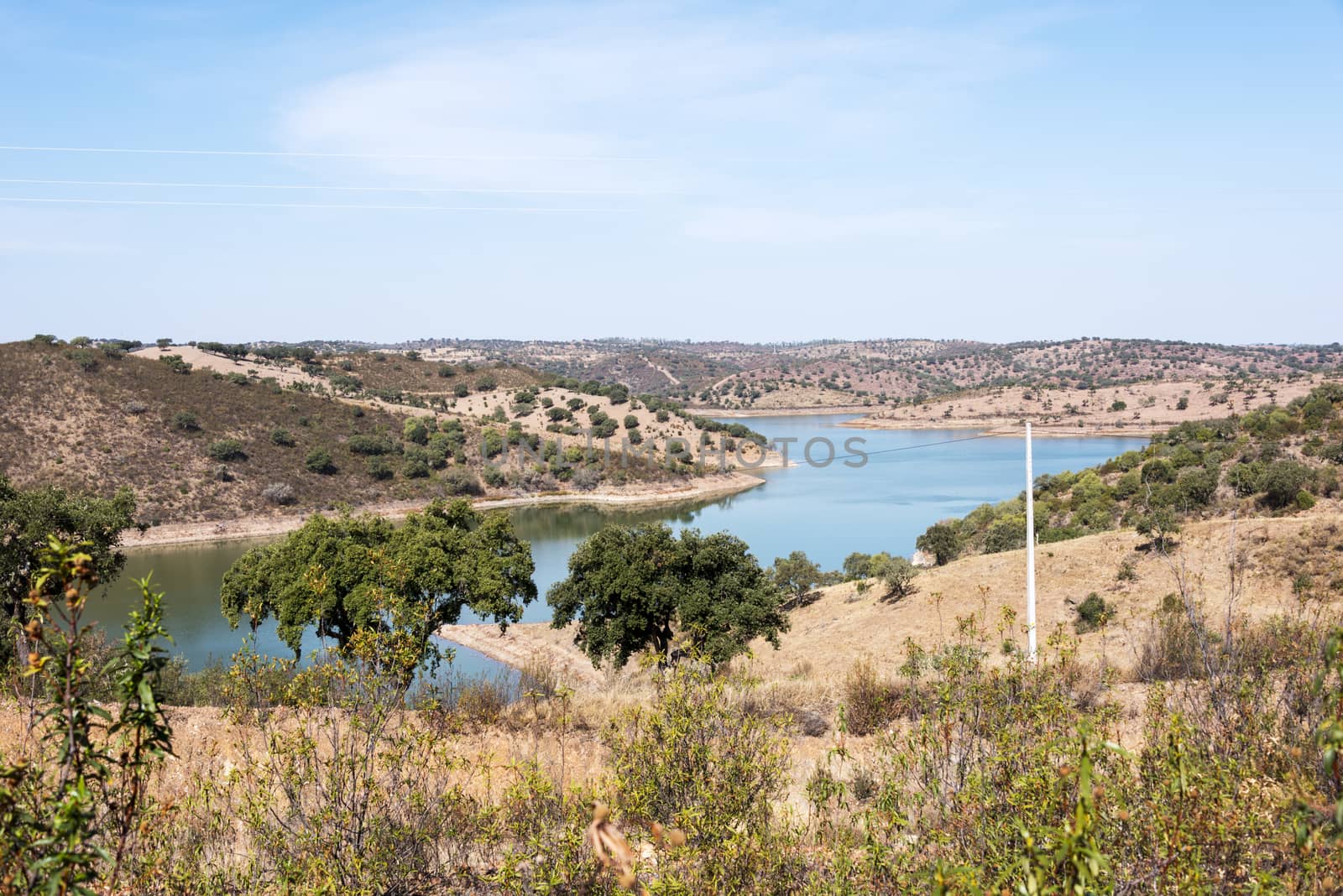   View over the Alqueva, Alentejo, Portugal