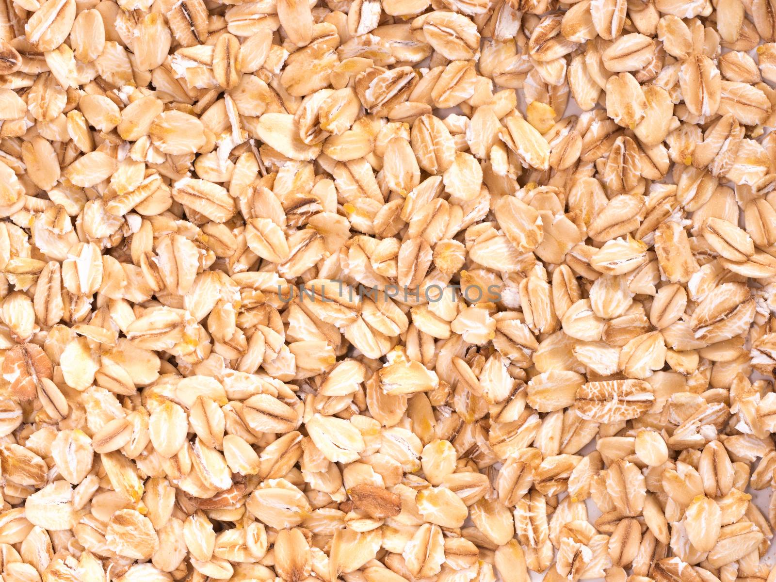 oatmeal texture as background. Flat lay or top view