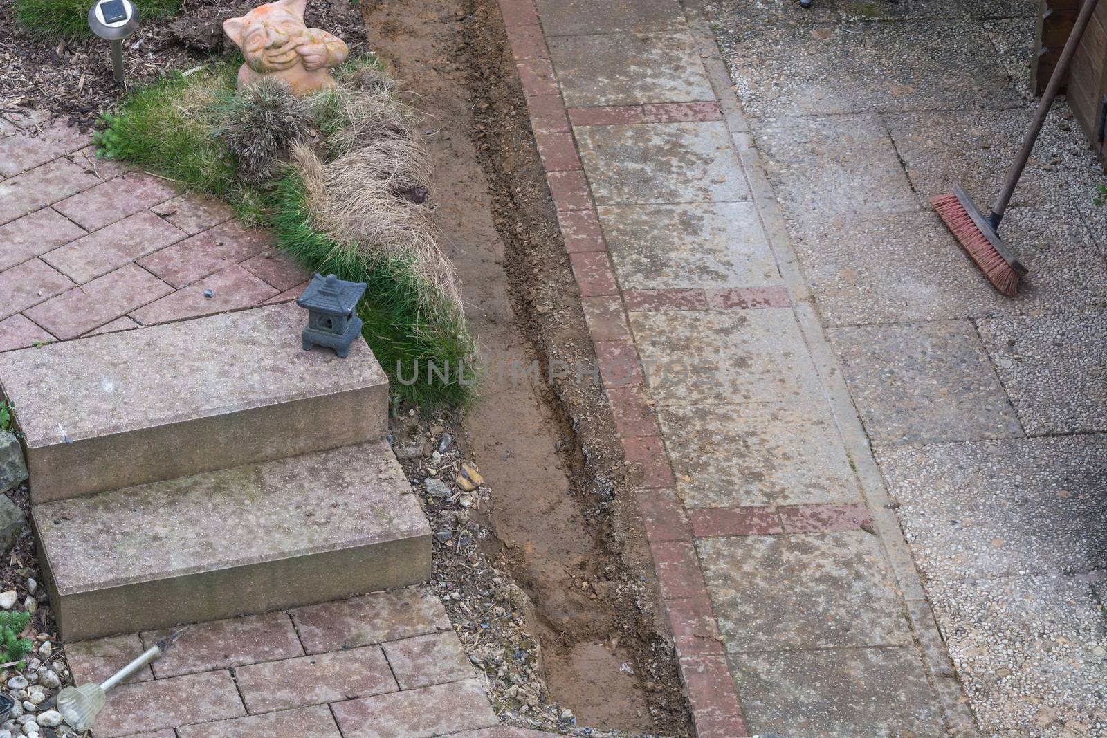 Gardening, sweep and clean the workplace.
