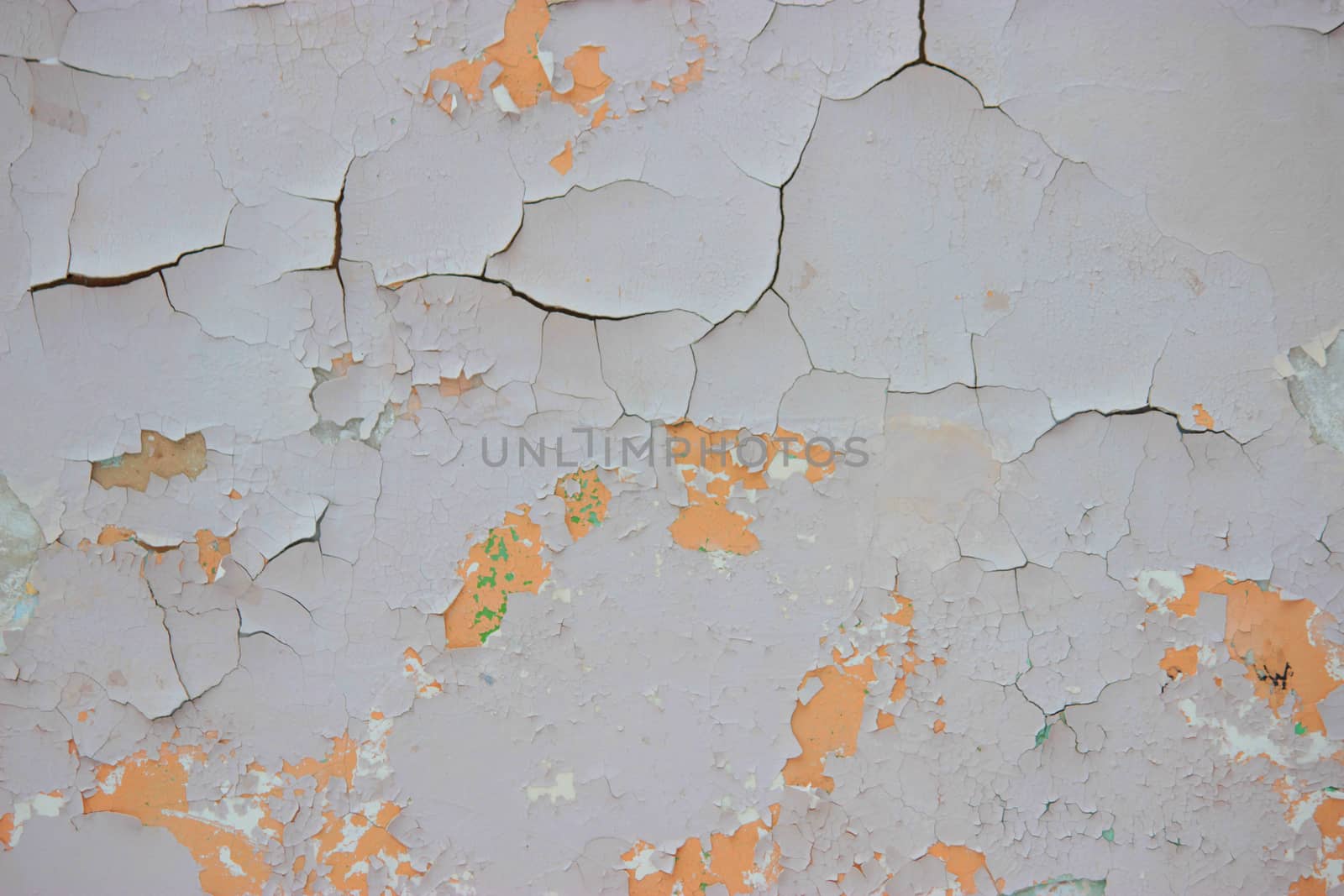 old cracked damaged plaster wall background