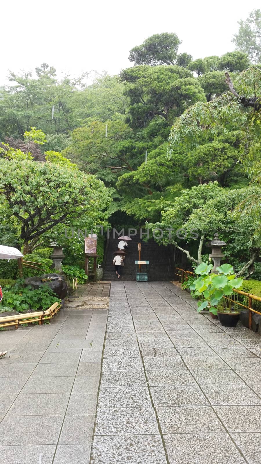 Walk way in the temple. by s3410312