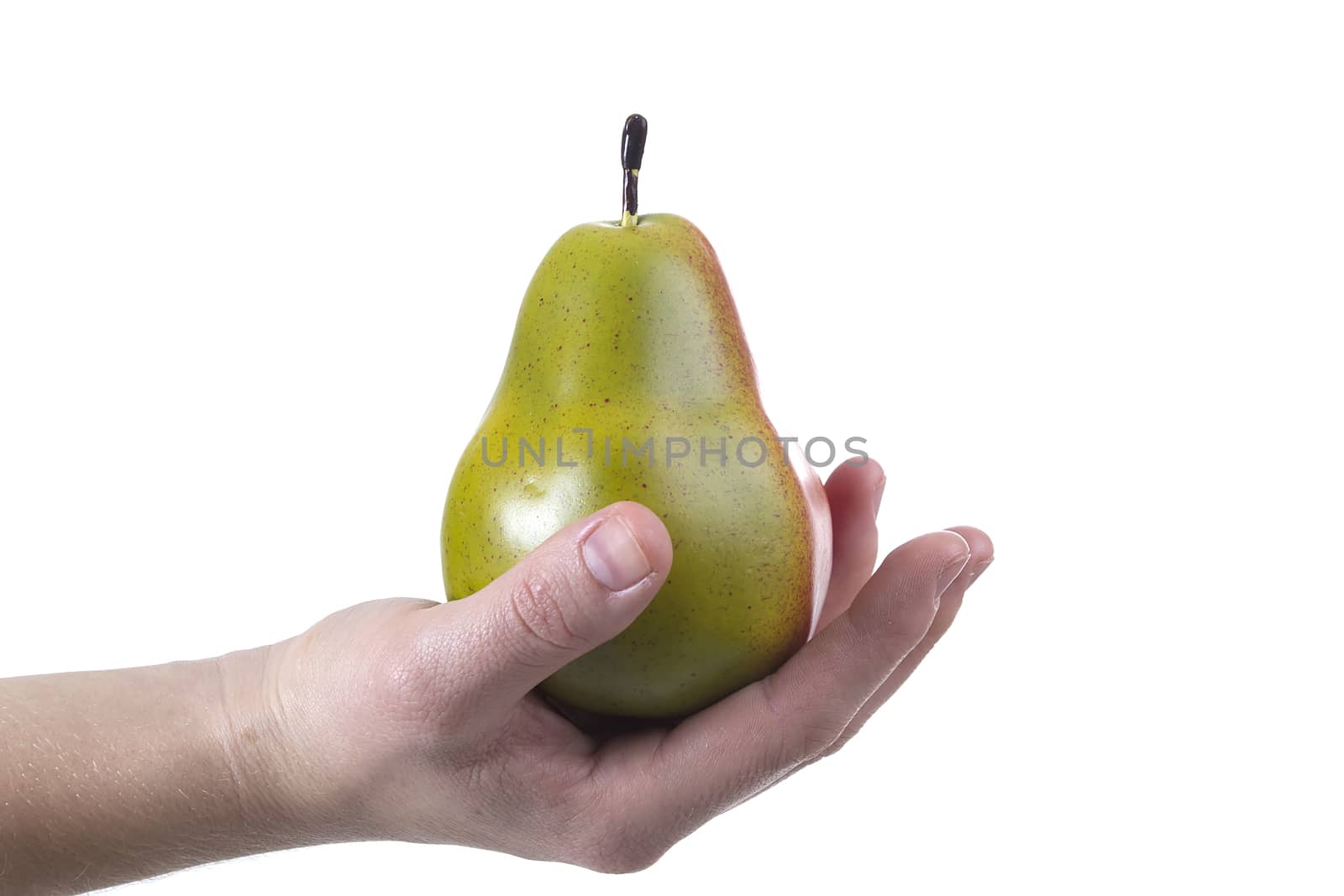Hand with a pear by VIPDesignUSA