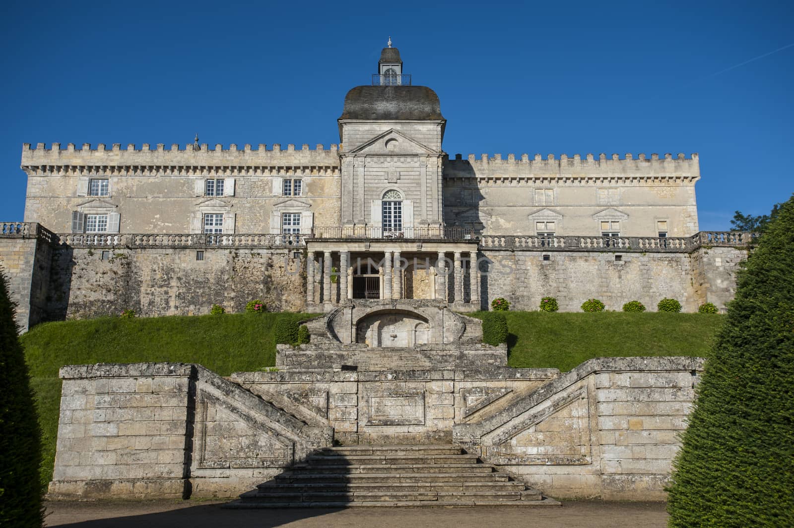 Castle of Vayres in Gironde, Aquitaine, France