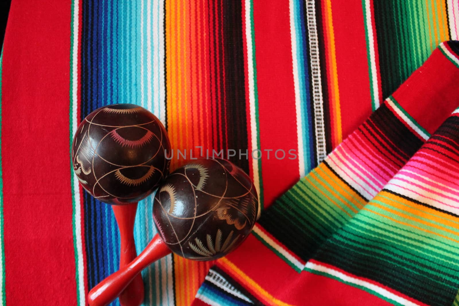 Mexico Mexican traditional cinco de mayo rug poncho fiesta background with stripes  by cheekylorns