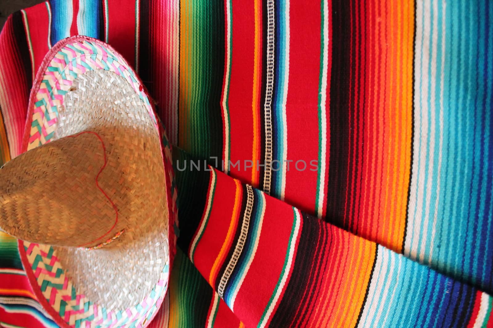 Mexico Mexican traditional cinco de mayo rug poncho fiesta background with stripes  by cheekylorns