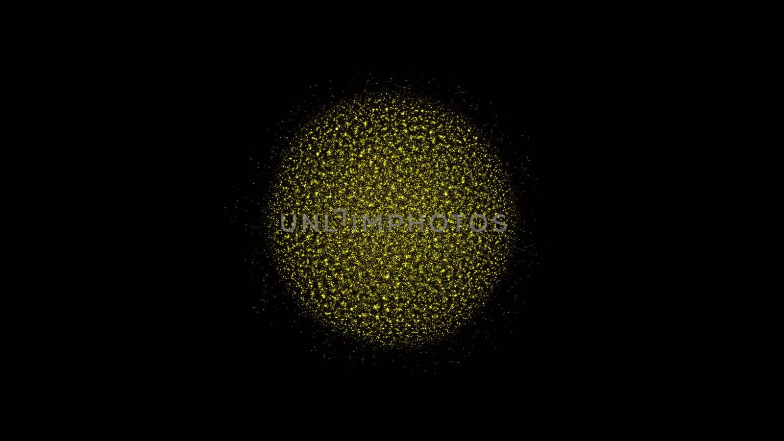 Abstract background wih particles sphere by nolimit046