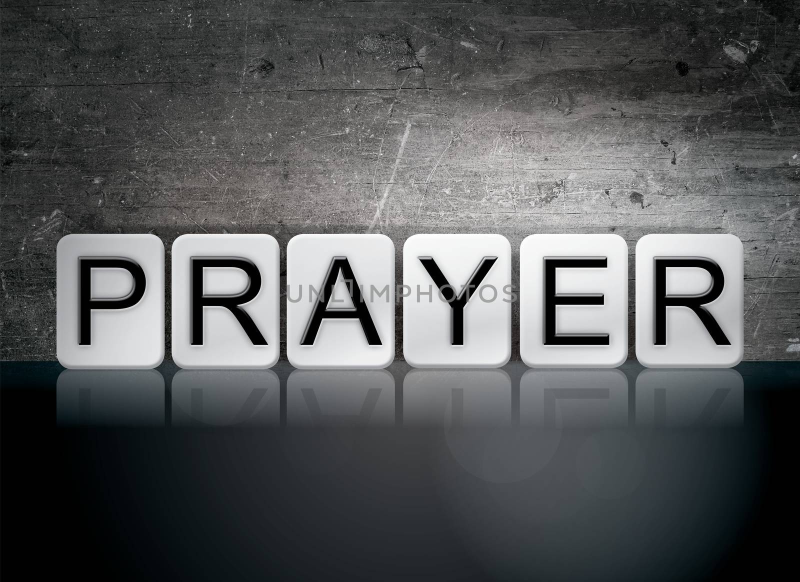 Prayer Tiled Letters Concept and Theme by enterlinedesign