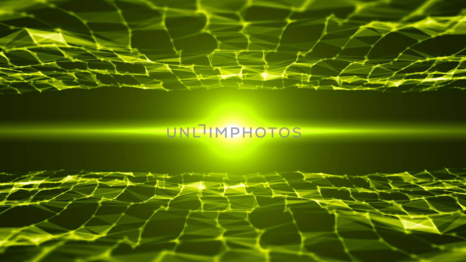 Abstract background with triangles and flares by nolimit046
