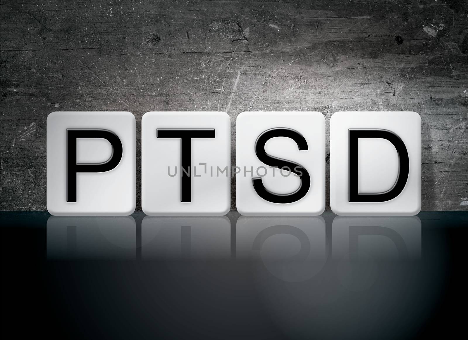 PTSD Tiled Letters Concept and Theme by enterlinedesign