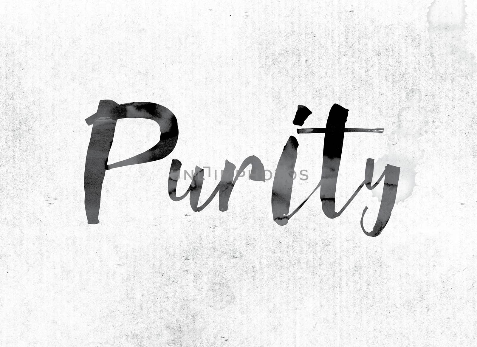 Purity Concept Painted in Ink by enterlinedesign