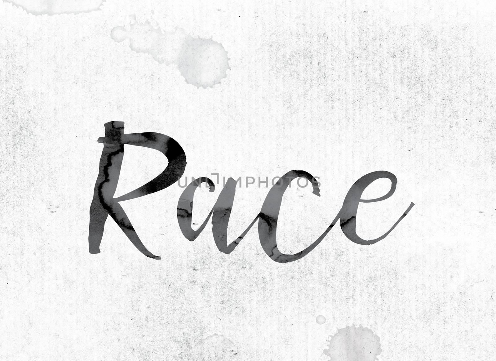 Race Concept Painted in Ink by enterlinedesign