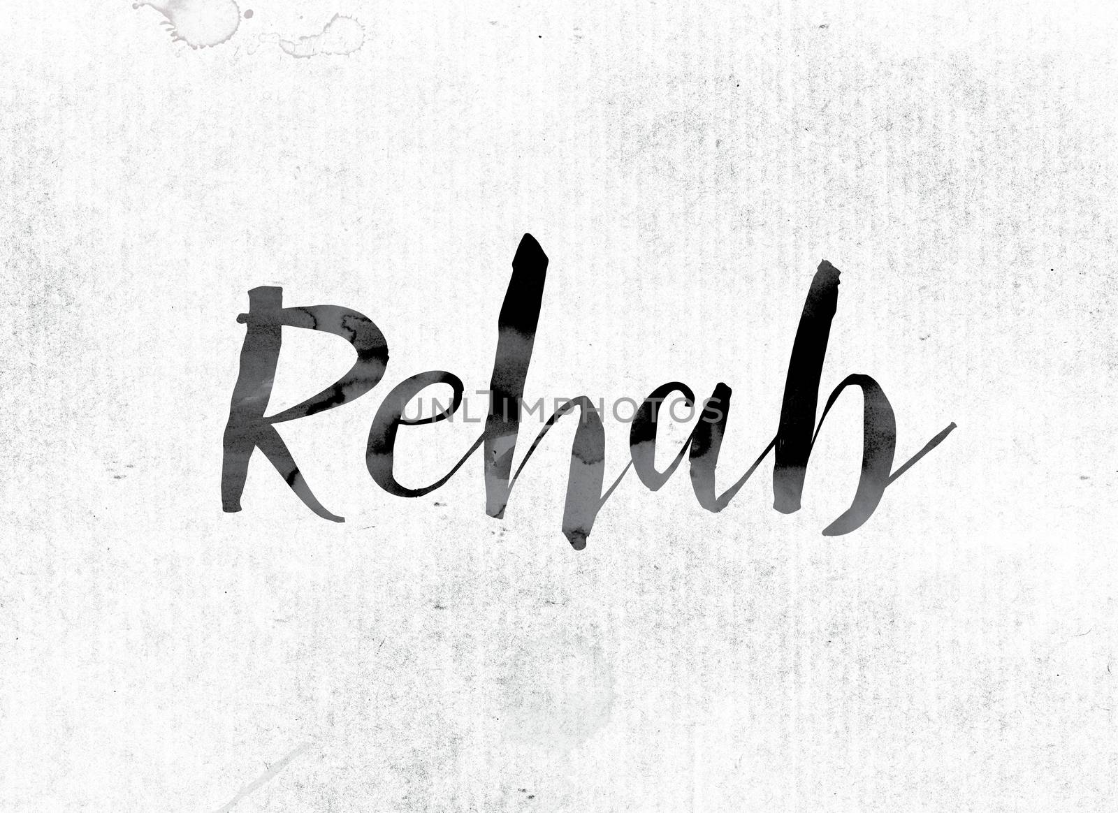 Rehab Concept Painted in Ink by enterlinedesign