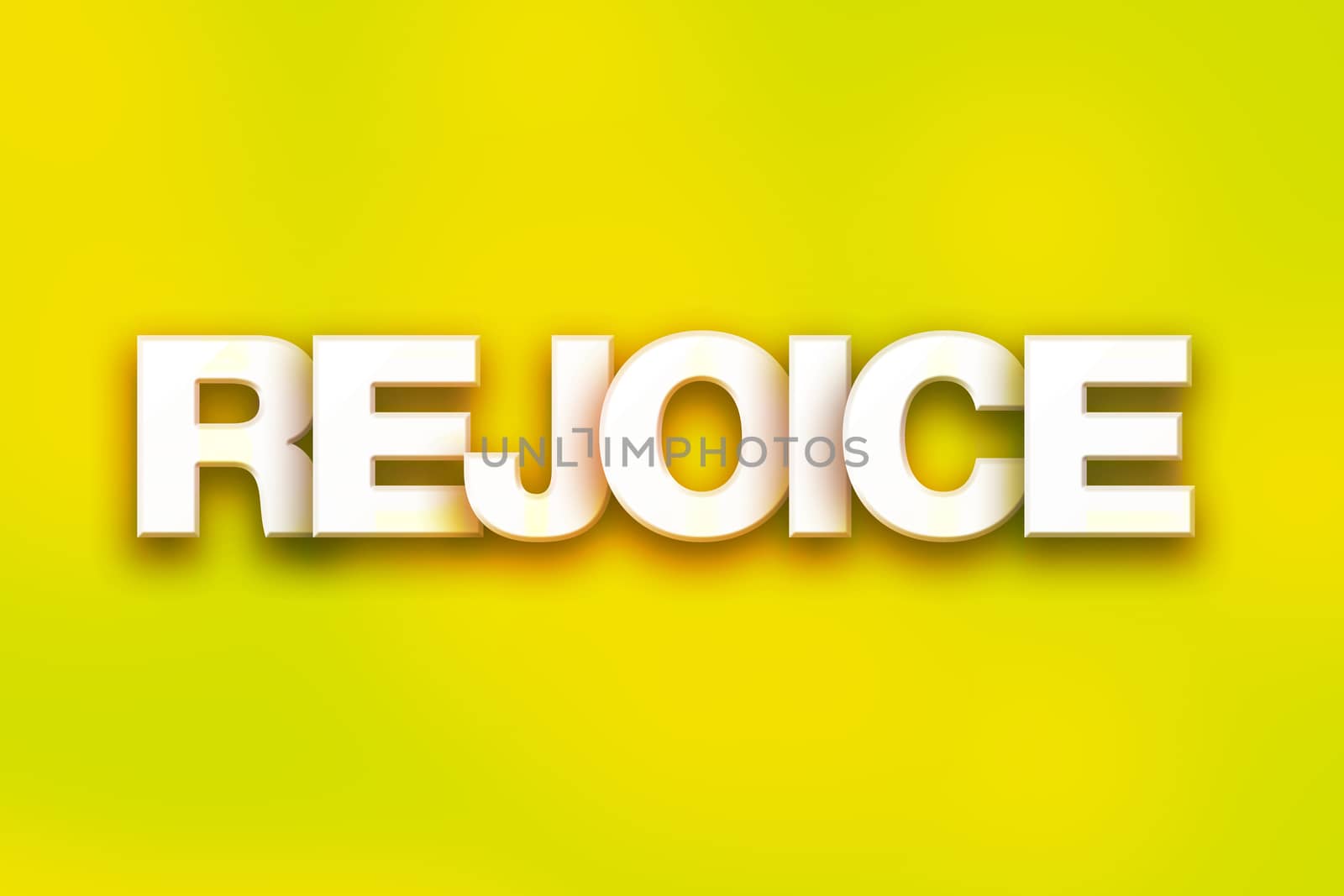 Rejoice Concept Colorful Word Art by enterlinedesign