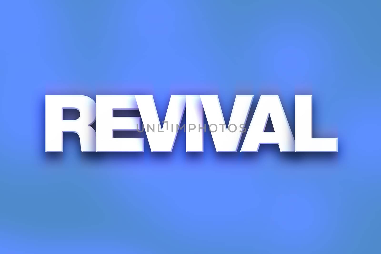 Revival Concept Colorful Word Art by enterlinedesign