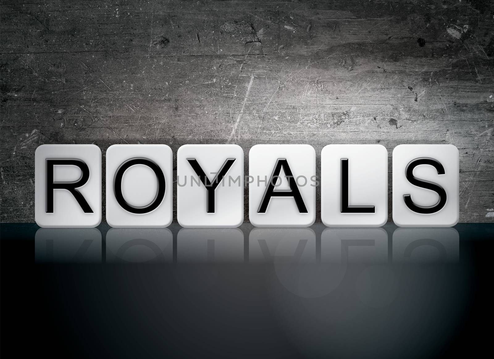 Royals Tiled Letters Concept and Theme by enterlinedesign